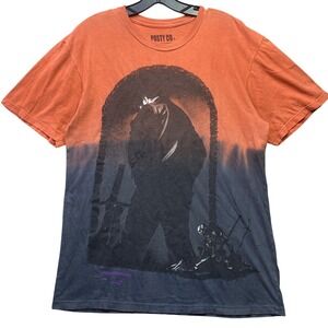 Post Malone Shirt Mens Medium Hollywoods Bleeding Tie Dye AOP Spell Out